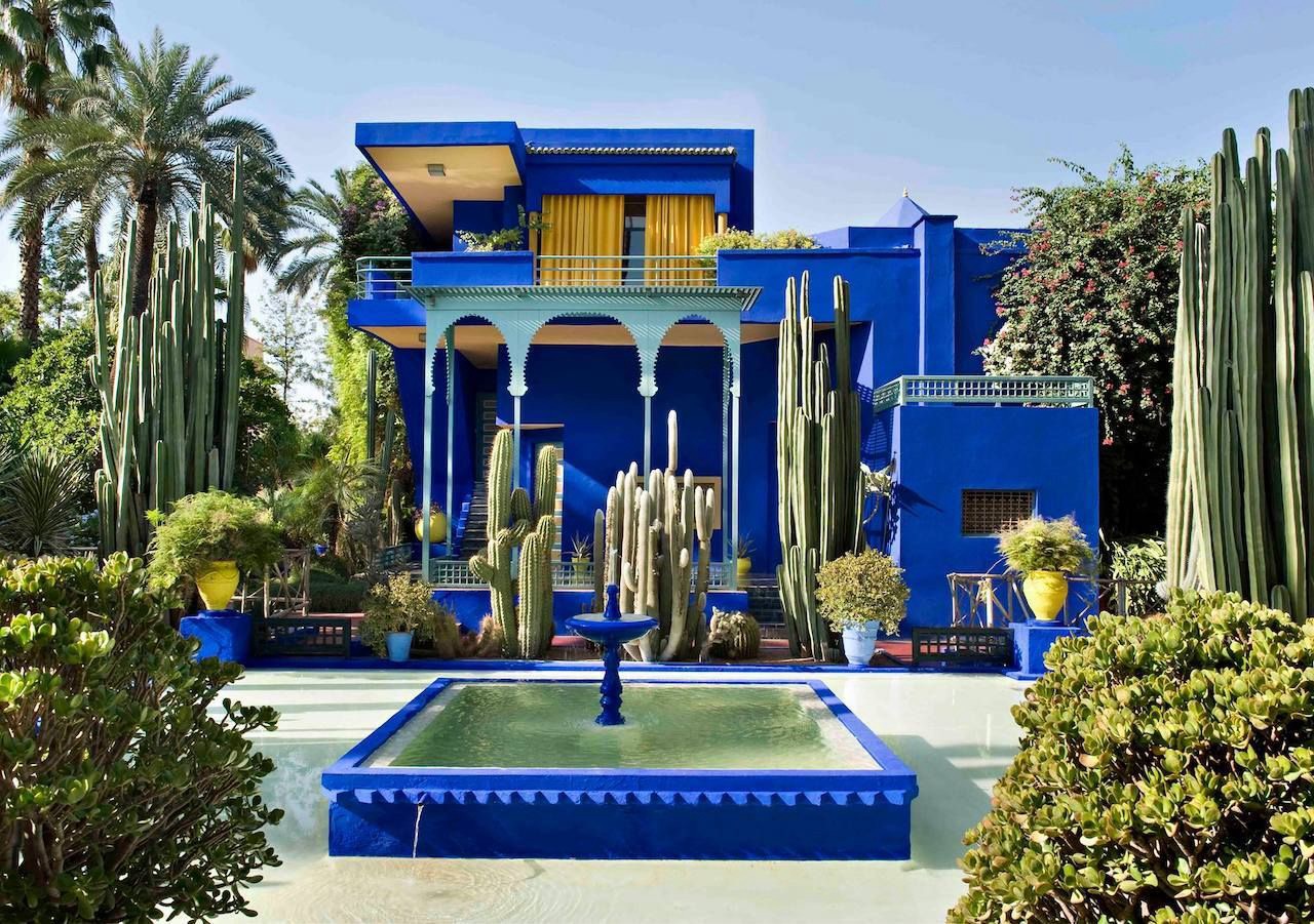 Jardin Majorelle v Marrákeši